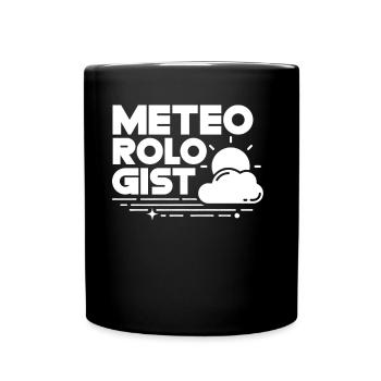 Météorologue Météorologie Profession de météorologue - Mug uni - noir - Devant