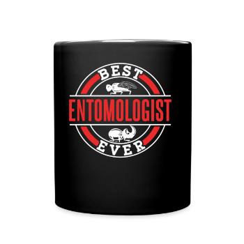 Bester Entomologe Aller Zeiten Beruf Entomologie - Tasse einfarbig - Schwarz - Vorne