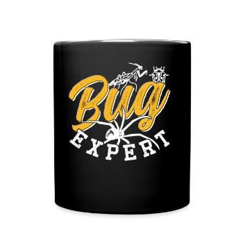 Insecte expert insectes entomologiste entomologie - Mug uni - noir - Devant