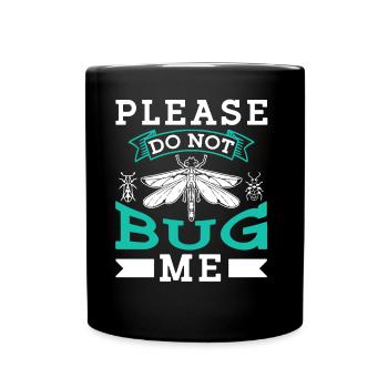 Entomologist Team Profession Insects Entomology - Full Colour Mug - black - Front