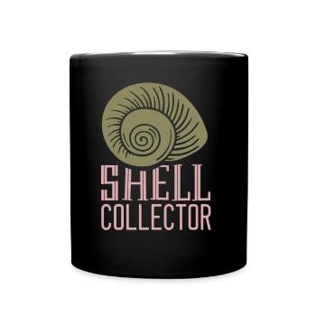 Shell Collector Shell Collector Collectez des coquilles - Mug uni - noir - Devant