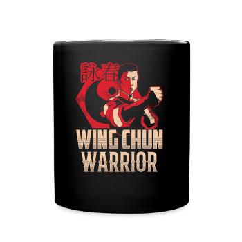 Wing Chun Warrior Trainer Martial Arts Martial Arts - Full Colour Mug - black - Front