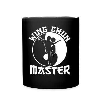 Wing Chun Master Martial Arts Martial Arts Trainer - Full Colour Mug - black - Front
