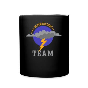 Équipe Météorologie Météorologue Météorologue - Mug uni - noir - Devant