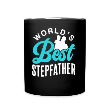 Le meilleur beau-père du monde beau-père Beau-père - Mug uni - noir - Devant