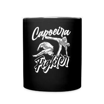 Capoeira Fighter Brazilian Hobby Martial Arts - Full Colour Mug - black - Front