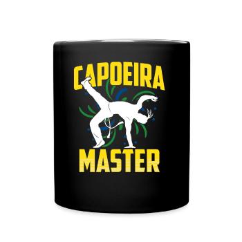 Capoeira Master Hobby Martial Arts Brazilian - Full Colour Mug - black - Front