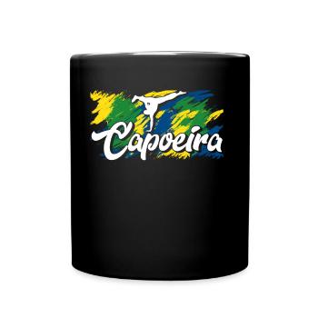 Brazilian Capoeira Brazilian Martial Arts - Full Colour Mug - black - Front