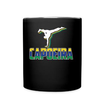 Brazilian Capoeira Martial Arts Brazilian - Full Colour Mug - black - Front