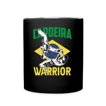 Brazilian Capoeira Warrior Brazil Hobby - Full Colour Mug - black - Front