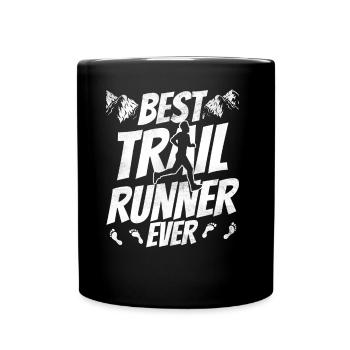 Meilleur coureur de trail de tous les temps - Mug uni - noir - Devant