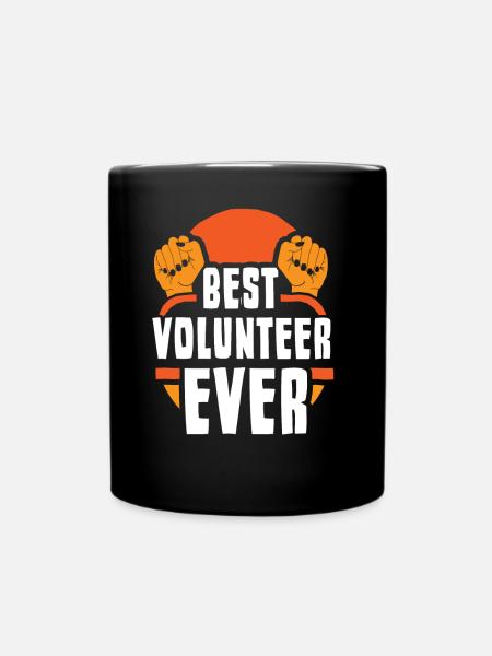 Meilleur bénévole de tous les temps Profession bénévole - Mug uni - noir