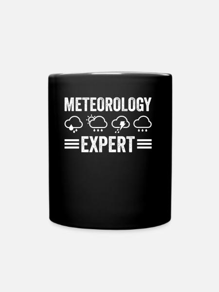 Expert en météorologie Météorologue Prévisions météorologiques - Mug uni - noir