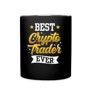 Bester Krypto Trader Aller Zeiten Crypto Traden - Tasse einfarbig - Schwarz - Vorne