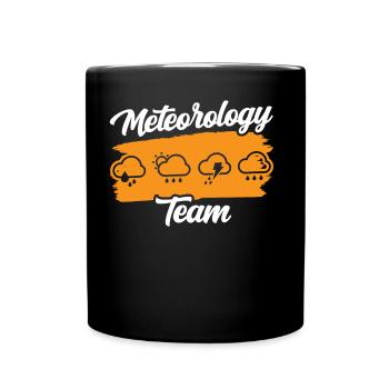 Équipe Météorologie Météorologue Prévisions météorologiques - Mug uni - noir - Devant
