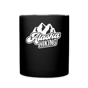 Alaska Randonnée Randonneurs Randonnée Nature - Mug uni - noir - Devant