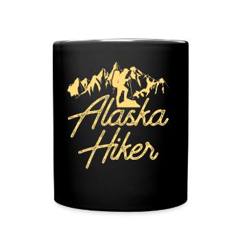Alaska Randonneurs Randonnée Nature Randonnée - Mug uni - noir - Devant