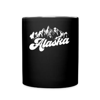 Alaska Randonnée Randonnée Randonneur Nature - Mug uni - noir - Devant