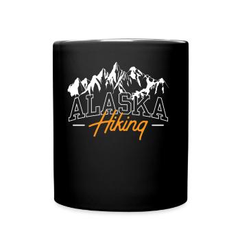 Alaska Randonnée Nature Randonneurs - Mug uni - noir - Devant
