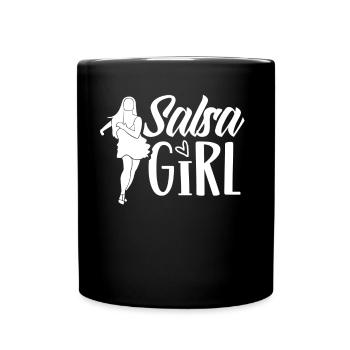 Salsa Filles Danseuses Danses Danse Passe-temps - Mug uni - noir - Devant