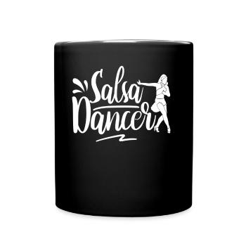 Salsa Dancer Dancing Dancer Dance Hobby - Full Colour Mug - black - Front