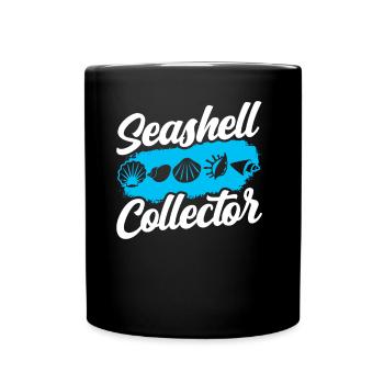 Shell Collector Shell Collector Collectez des coquilles - Mug uni - noir - Devant