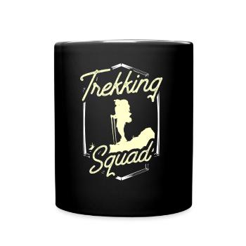 Trekking Team Randonneur - Mug uni - noir - Devant