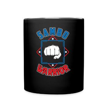 Sambo Warrior Martial Arts Martial Arts Training - Full Colour Mug - black - Front