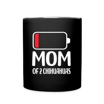 Chihuahua - Mug uni - noir - Devant