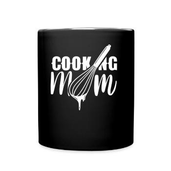 Cooking Mom Cooking Cook Cook Mother - Full Colour Mug - black - Front