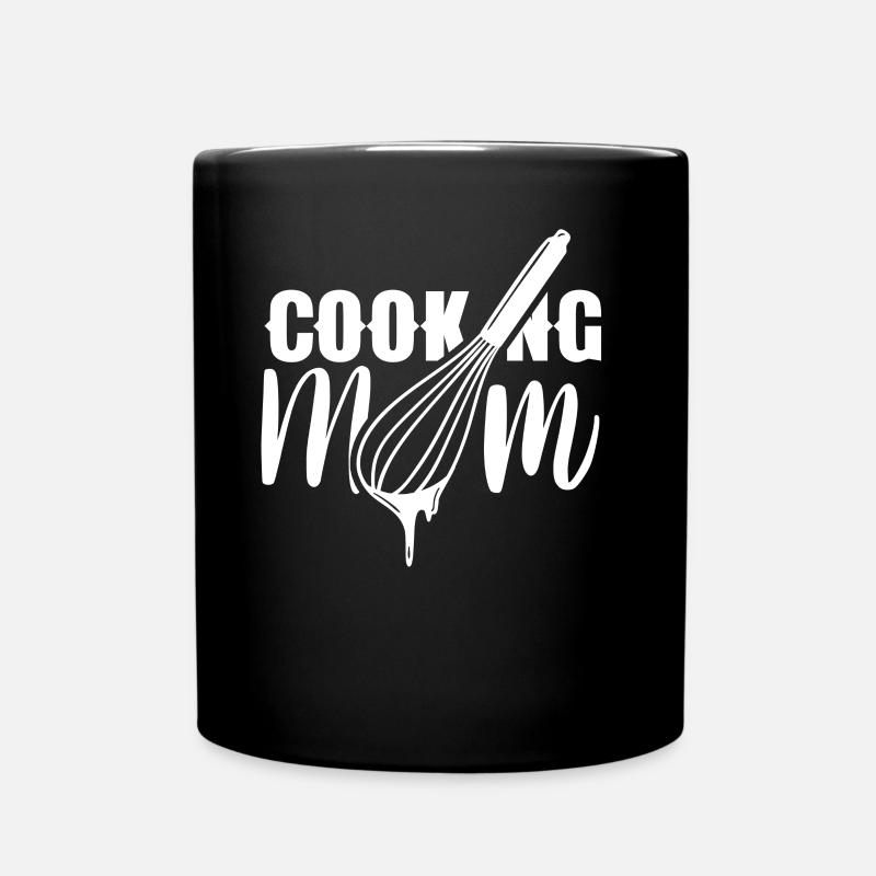 Cuisiner Maman Cuisiner Cuisiner Cuisiner Mère - Mug uni - noir