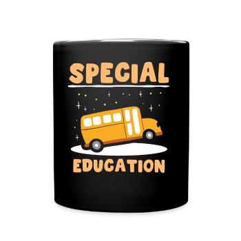 Sonderpädagogik Beruf Lehrer Sonderpädagoge - Tasse einfarbig - Schwarz - Vorne