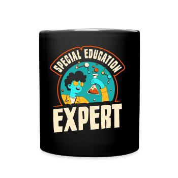 Enseignante spécialisée en éducation de l’enfance en difficulté - Mug uni - noir - Devant