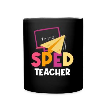Enseignante en éducation de l’enfance en difficulté Profession de l’éducation de l’enfance en difficulté - Mug uni - noir - Devant