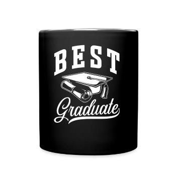 Prix du meilleur diplômé diplômé - Mug uni - noir - Devant