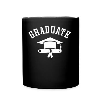 Graduate Graduate Graduate Festival - Full Colour Mug - black - Front