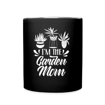 Je suis La Maman Jardin Mère Horticulture Jardinier - Mug uni - noir - Devant