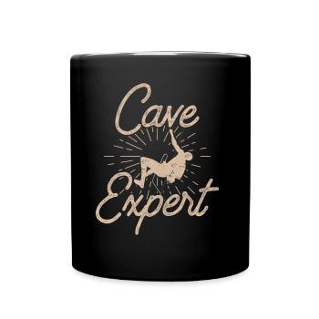 Speleologist Caving Cave Cave Caving - Full Colour Mug - black - Front