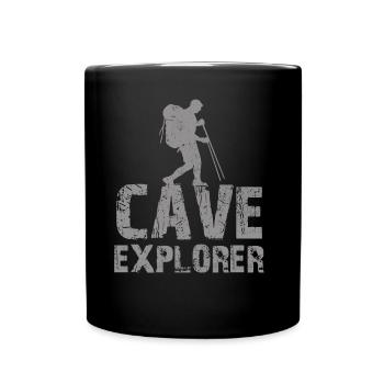 Speleologist Caving Cave Cave - Full Colour Mug - black - Front