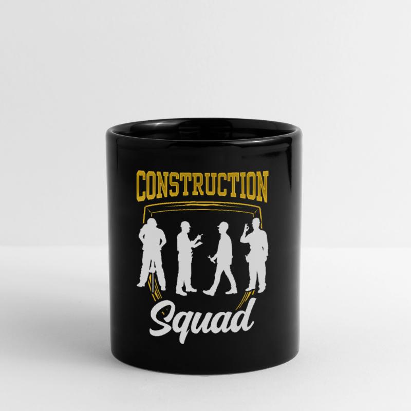 Construction team Teamwork Construction site Construction worker Construction team Full Colour Mug