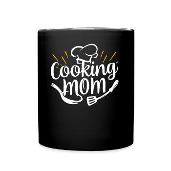 Cuisiner Maman Cuisiner Cuisiner Cuisiner Mère - Mug uni - noir - Devant