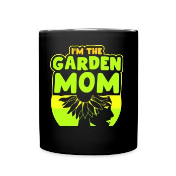 Ich Bin Die Garten Mama Gartenbau Gärtnerin Mutter - Tasse einfarbig - Schwarz - Vorne