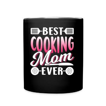 Meilleure mère cuisinière de tous les temps Maman cuisine - Mug uni - noir - Devant