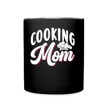 Cuisiner Maman Mère Cuisinière Cuisiner Cuisiner - Mug uni - noir - Devant