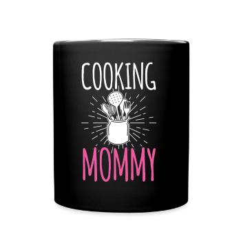 Cooking Mommy Cook Cook Cooking Mom Mother - Full Colour Mug - black - Front