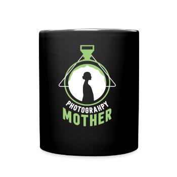 Photographer Mother Camera Mom Photography - Full Colour Mug - black - Front