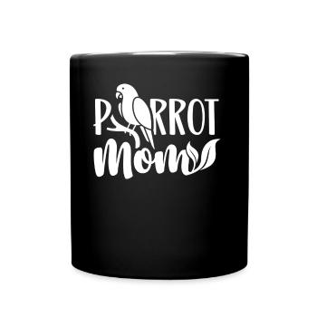 Parrot Mama Pet Animal Parrots Doux - Mug uni - noir - Devant