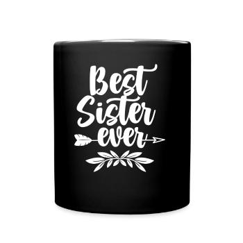 Meilleure amie sœur de tous les temps - Mug uni - noir - Devant