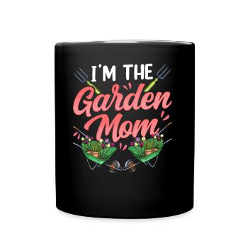 Je suis La Maman Jardin Mère Horticulture Jardinier - Mug uni - noir - Devant