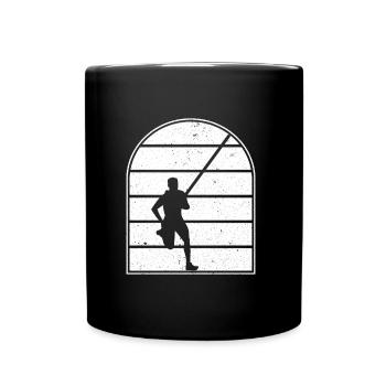 Pole vault - Full Colour Mug - black - Front